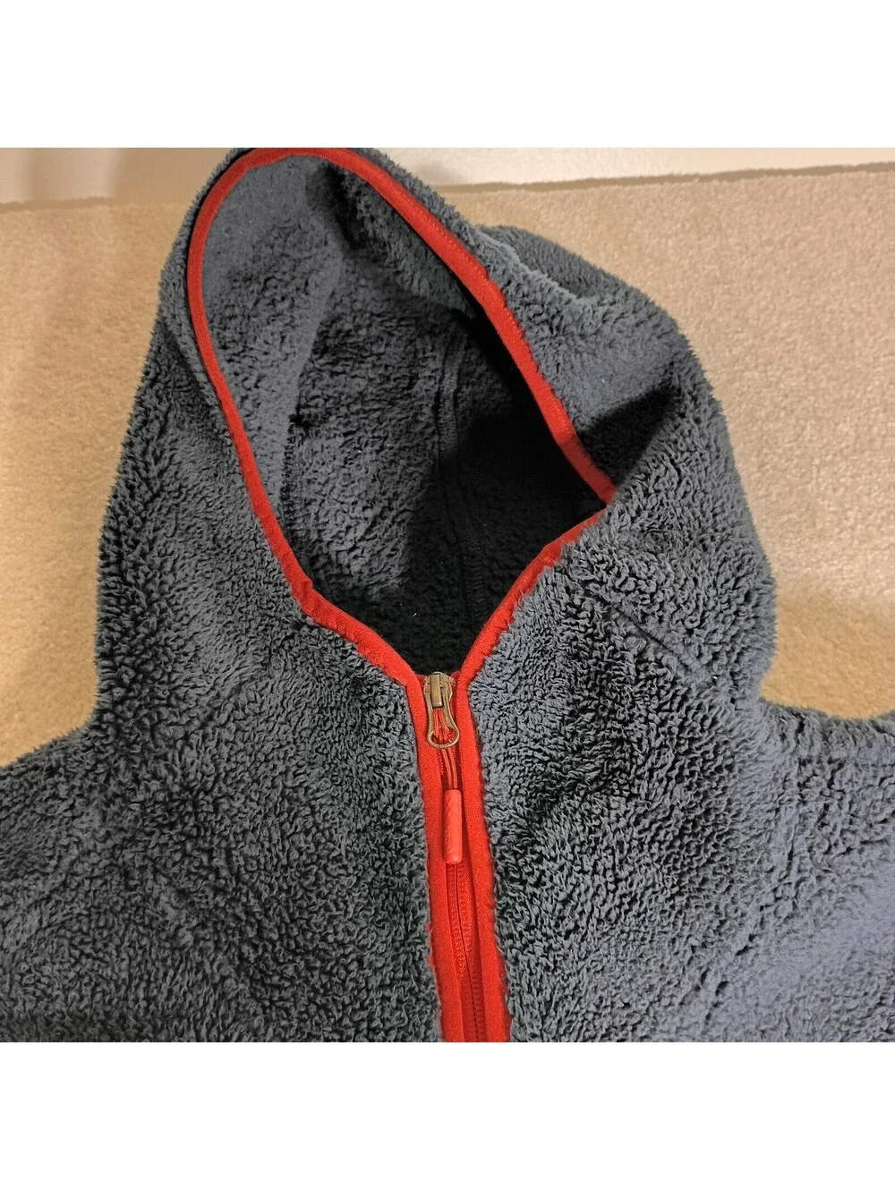 The North Face Men’s XXL Campshire Pullover Navy Center Pocket Sherpa Hooded